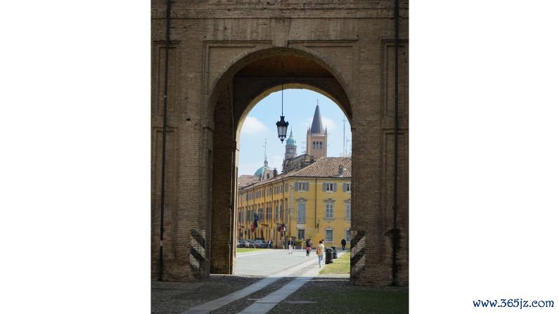 Walk this way: Parma was the next hub stop.
